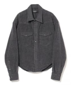 ▲UNUSED / Wool western shirt