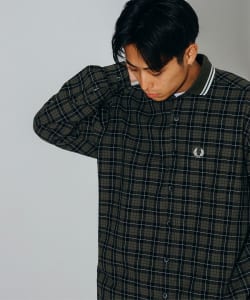 FRED PERRY × BEAMS / 別注 男裝 羅紋領 襯衫