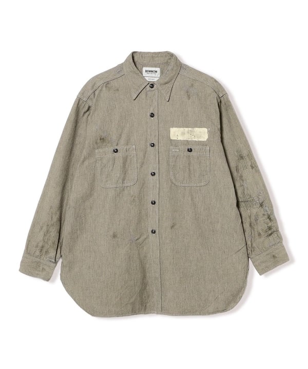 BOW WOW / PRISONER BLACK CHAMBRAY SHIRTS