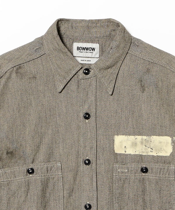 BOW WOW / PRISONER BLACK CHAMBRAY SHIRTS