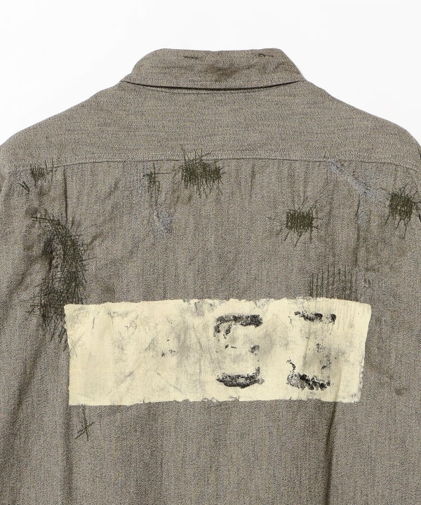 BOW WOW / PRISONER BLACK CHAMBRAY SHIRTS