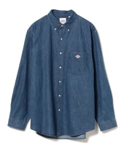 DANTON / 男裝 DENIM DUNGAREE B.D SHIRT