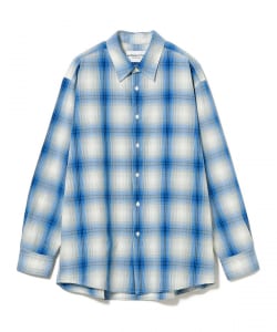 NOMARHYTHM TEXTILE / Ombre Plaid Shirt