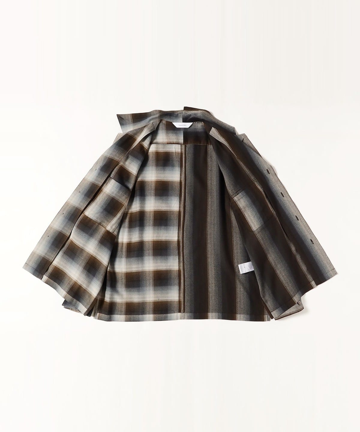 その他 sasq BEAMS（ビームス）SASQUATCHFABRIX. / ASYMMETRY COLLAR SHIRT（シャツ