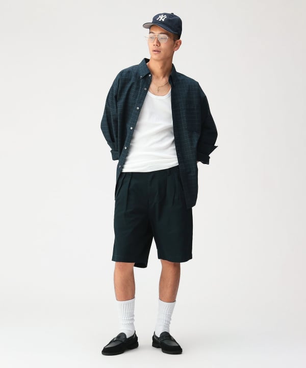 BEAMS Heavy Oxford Button BEAMS Down Shirt (Shirts, Blouses