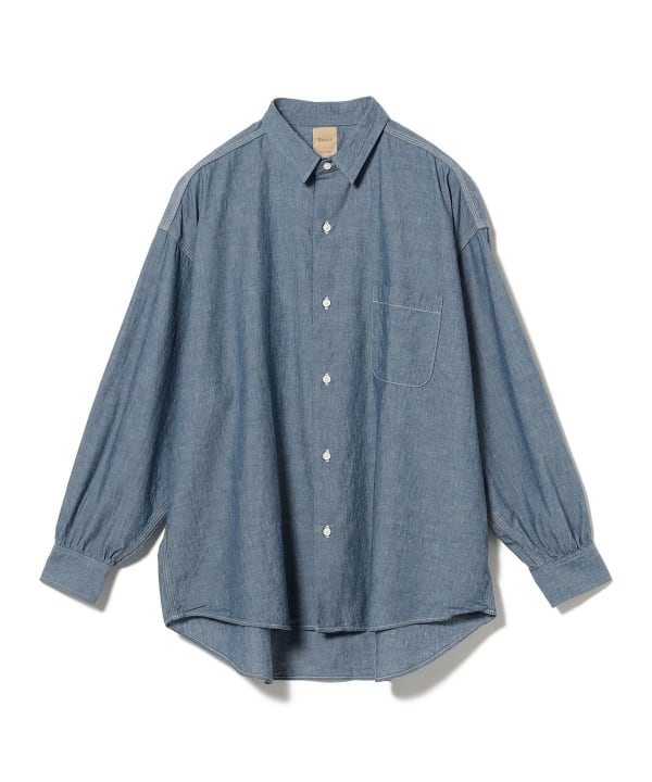 ブランドのギフト MINI CHAMBRAY / BEAMS（ビームス）Sanca REGLAR FIT OVER K-POP・アジア