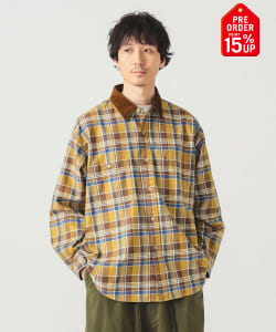 【+15%ポイントUP】チェック ワークシャツ