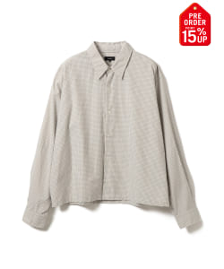 【+15%ポイントUP】ショート スリットシャツ