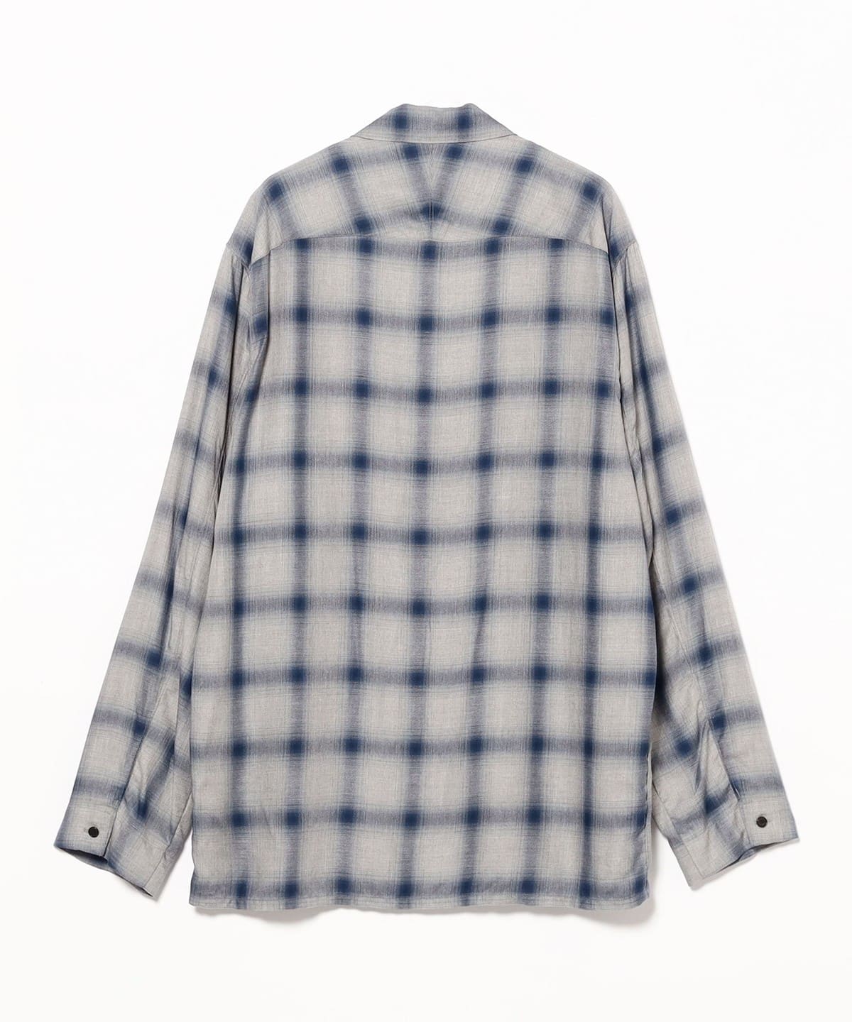 ESSAY oversized open collar shirt シャツ ESSAY OVERSIZED OPEN COLLAR SHIRT