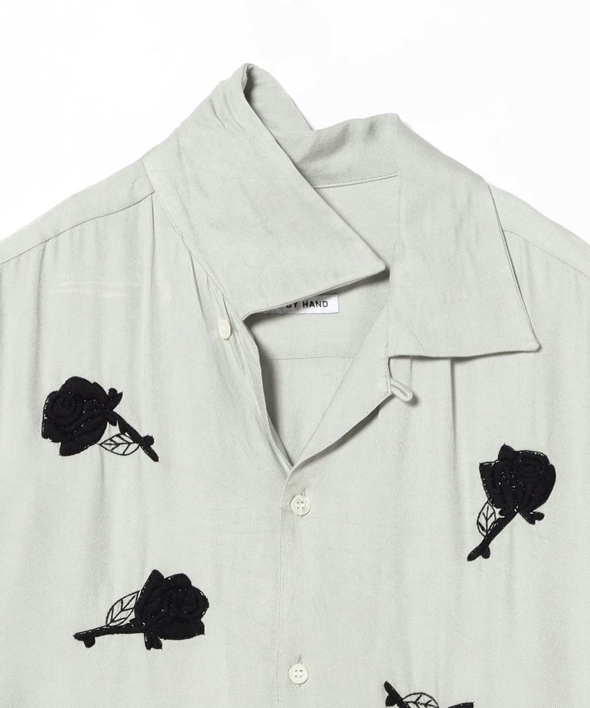 BEAMS（ビームス）NOMARHYTHM TEXTILE / Rose Embroidery Shirt