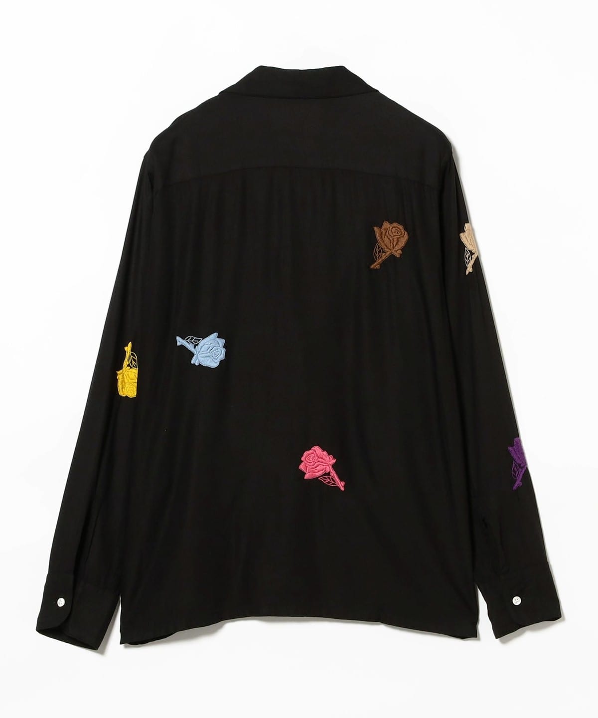 BEAMS（ビームス）NOMARHYTHM TEXTILE / Rose Embroidery Shirt
