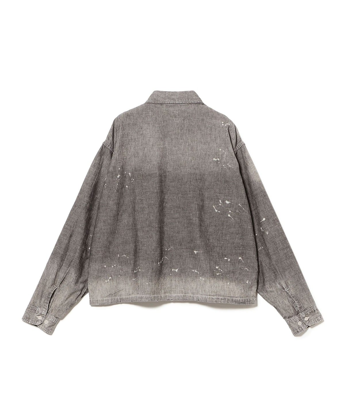 BEAMS Damage Chambray Shirt (Shirts & Blouses, Casual Shirts 
