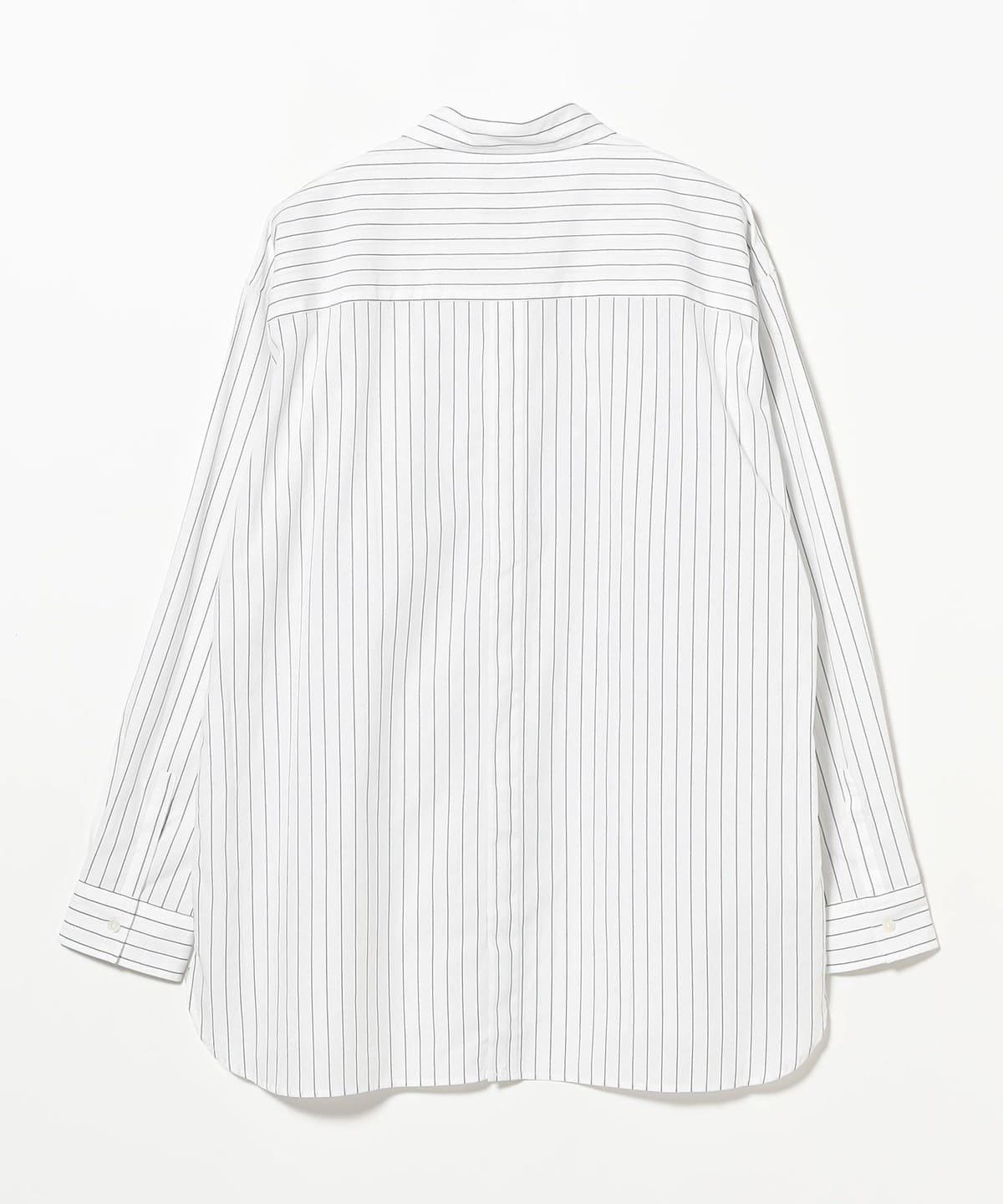 BEAMS（ビームス）バックボタン レギュラーカラー シャツ 【ワイド 