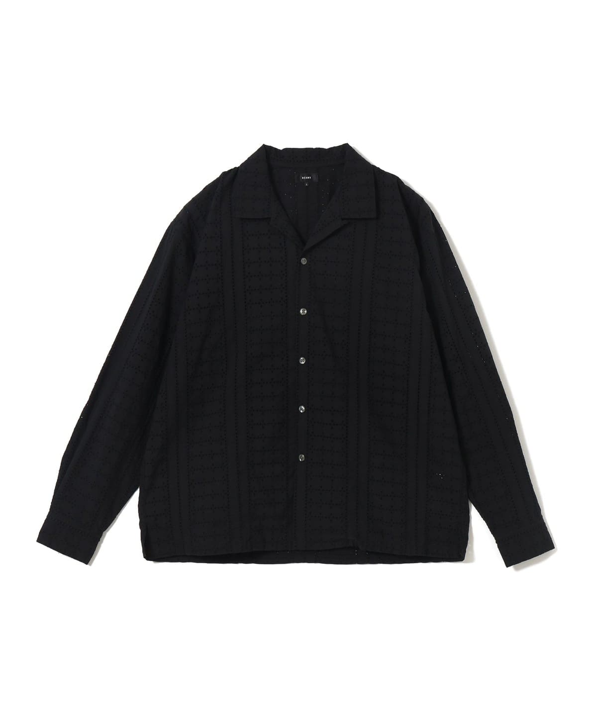 BEAMS（ビームス）【6/25再値下げ】Lace Open Collar Shirt（シャツ