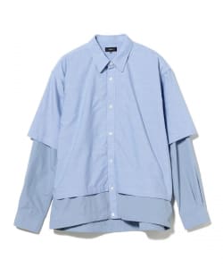レイヤードシャツ【ワイドフィット】