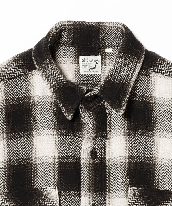 BEAMS（ビームス）orSlow / RELAX FIT HEAVYWEIGHT FLANNEL SHIRT