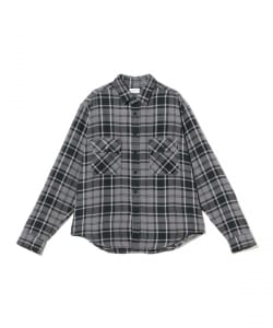UNUSED / Rayon Check Shirt