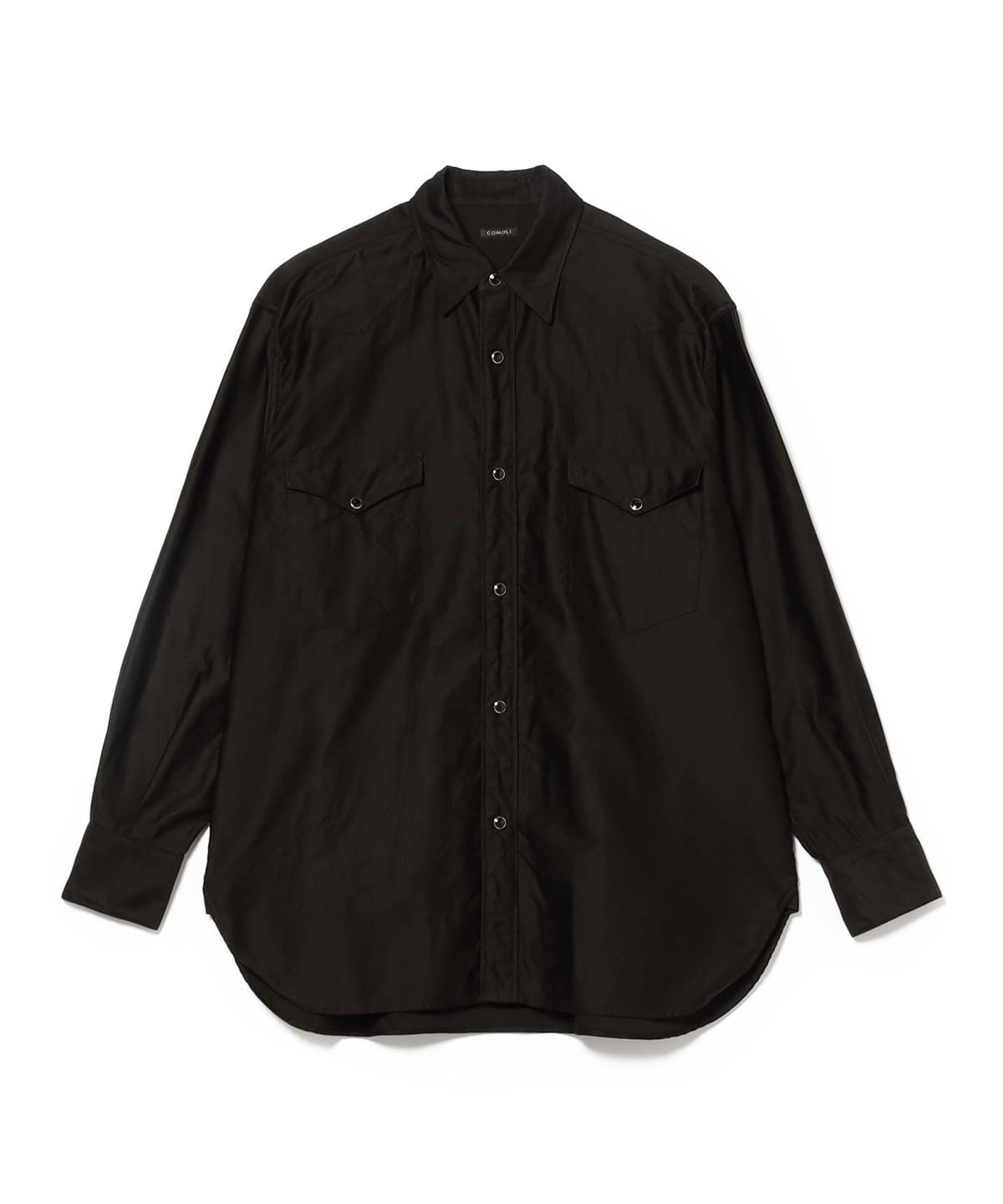 BEAMS（ビームス）COMOLI / コットン ウエスタンシャツ（シャツ