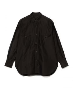 COMOLI / コットン ウエスタンシャツ