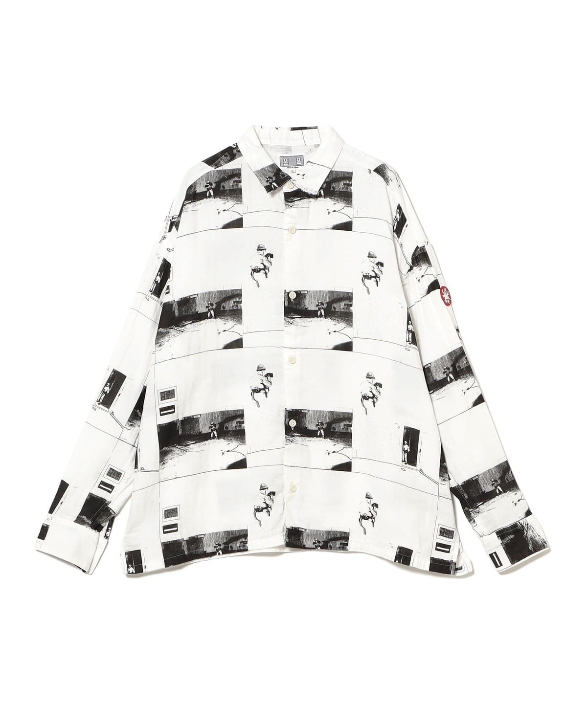 C. E シーイー / 996HK GAUZE SHIRT シャツ・ブラウス MEN WHITE S C. E シーイー / 996HK GAUZE SHIRT シャツ・ブラウス MEN WHITE S