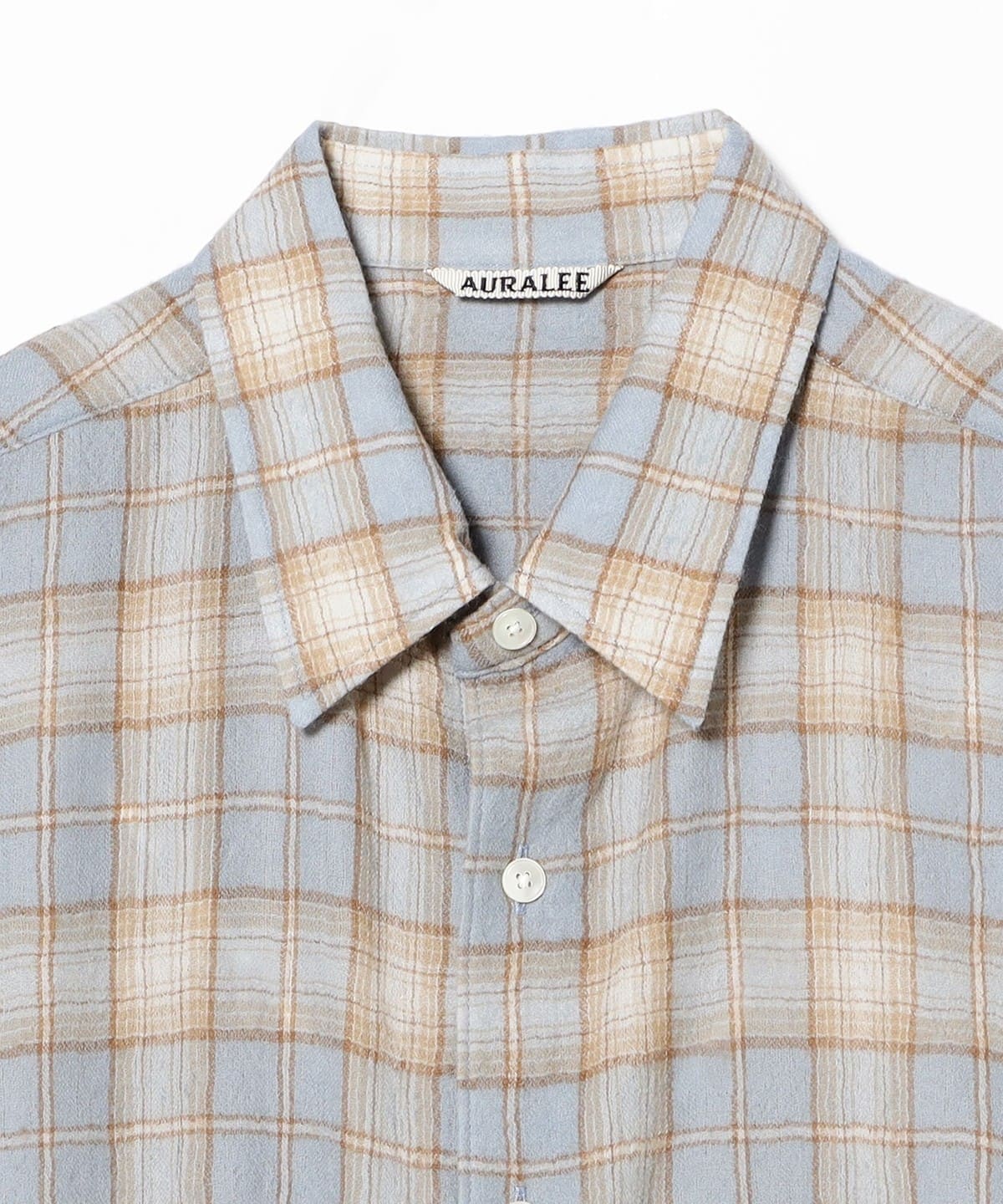 BEAMS（ビームス）AURALEE / AIRY WOOL CHECK SHIRT（シャツ・ブラウス
