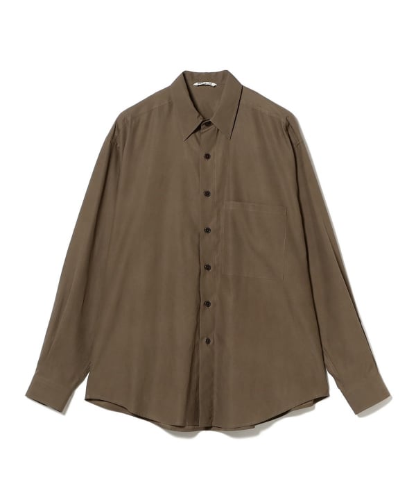 BEAMS（ビームス）AURALEE / WASHED FINX TWILL BIG SHIRT