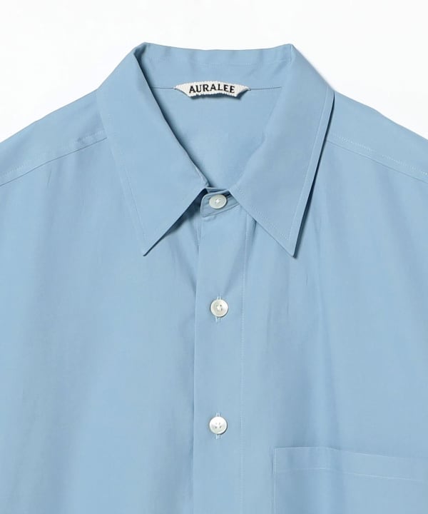 BEAMS（ビームス）AURALEE / WASHED FINX TWILL BIG SHIRT