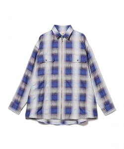 Taiga Igari / Sparkling Check Zip Shirt