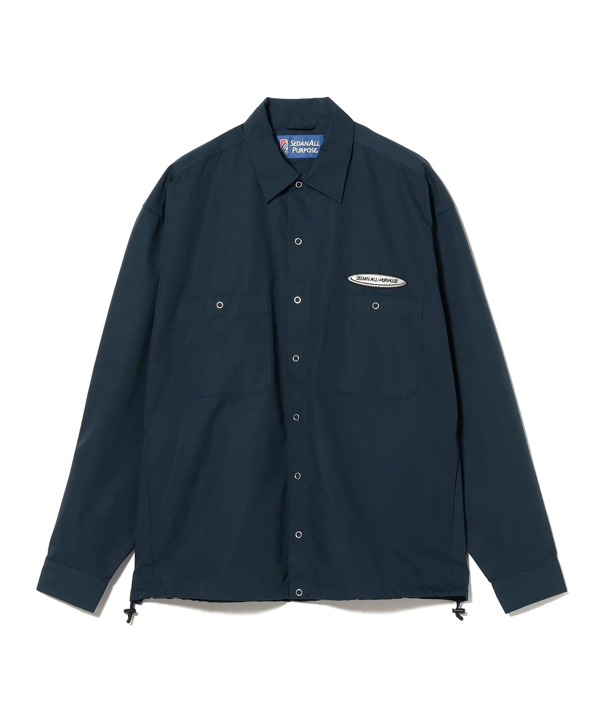 SEDAN ALL-PURPOSE セダン オールパーパス / Oval Logo Work Shirt シャツ・ブラウス MEN NAVY XL SEDAN ALL-PURPOSE セダン オールパーパス / Oval Logo Work Shirt シャツ・ブラウス MEN NAVY XL