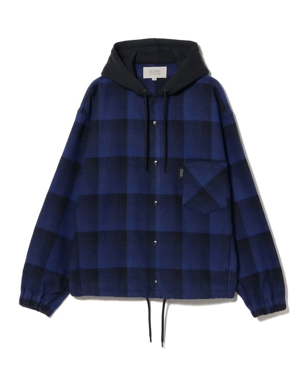 BEAMS（ビームス）SEDAN ALL-PURPOSE / Flannel Hoodie（シャツ
