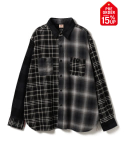 【+15%ポイントUP】【別注】SUGAR CANE / クレイジー ワークシャツ