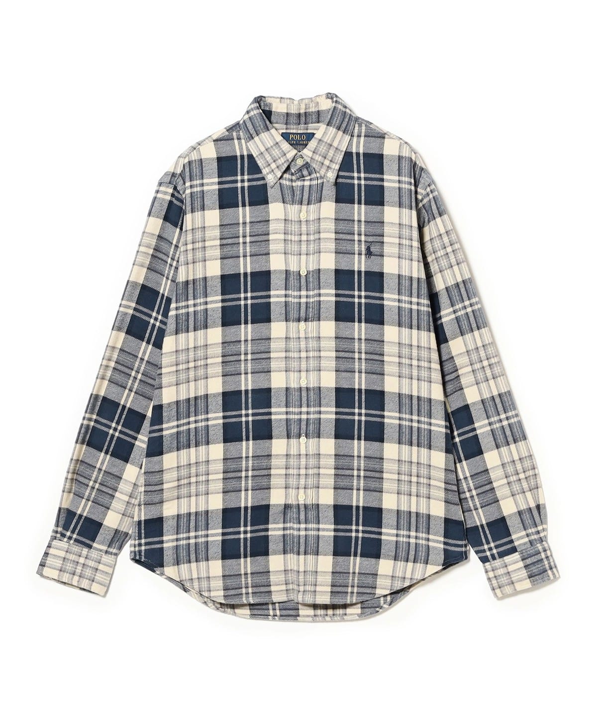 POLO RALPH LAUREN ポロ ラルフ ローレン / カスタムフィット チェック ブラッシュド フランネル シャツ シャツ・ブラウス MEN 101:NATURAL-101 L POLO RALPH LAUREN ポロ ラルフ ローレン / カスタムフィット チェック ブラッシュド フランネル シャツ シャツ・ブラウス MEN 101:NATURAL-101 L