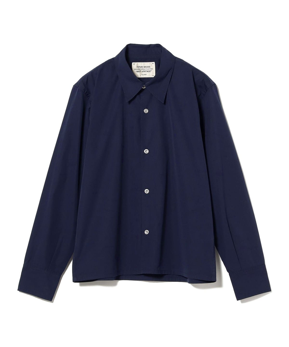 FUTURE ARCHIVE / REGULAR SHIRT シャツ・ブラウス MEN NAVY L FUTURE ARCHIVE / REGULAR SHIRT シャツ・ブラウス MEN NAVY L