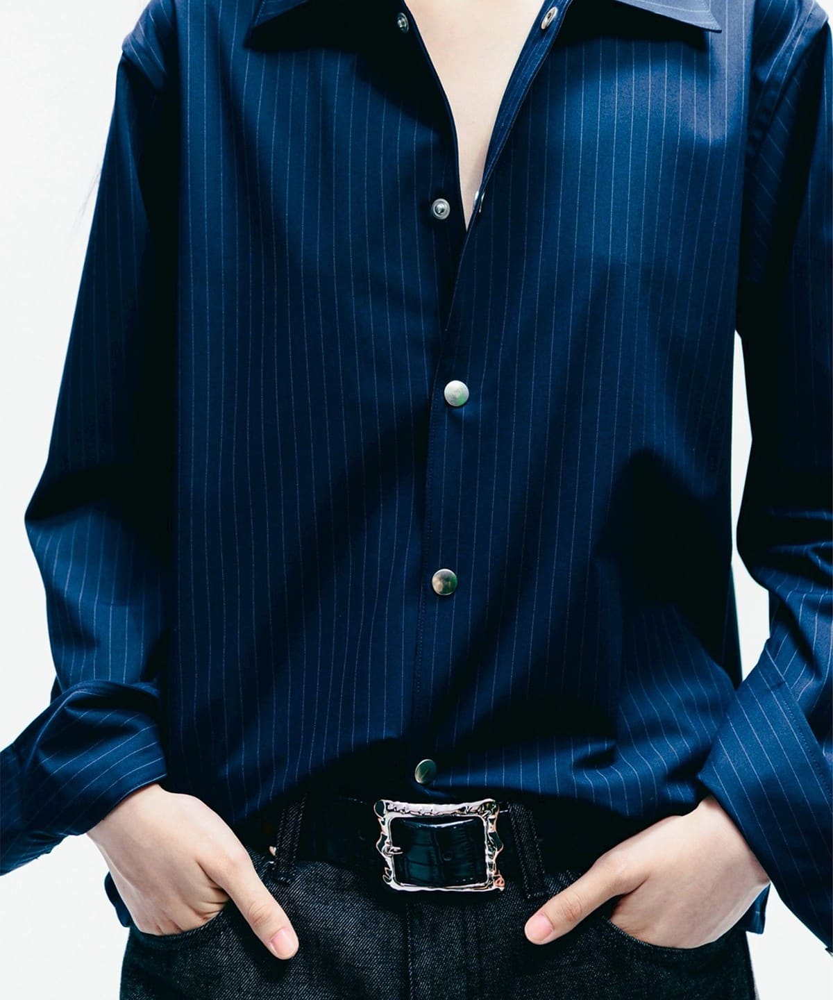 FUTURE ARCHIVE / TR SHIRTS シャツ・ブラウス MEN NAVY ST M FUTURE ARCHIVE / TR SHIRTS シャツ・ブラウス MEN NAVY ST M