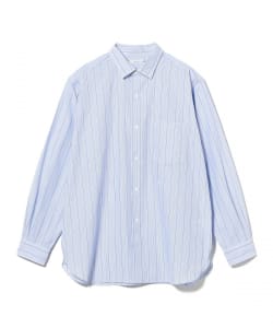 nanamica / Regular Collar Stripe Wind Shirt