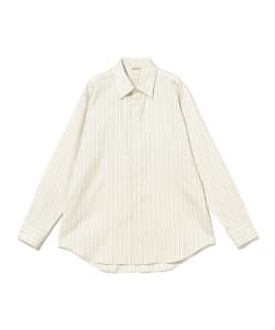 AURALEE / COTTON SILK STRIPE SHIRT