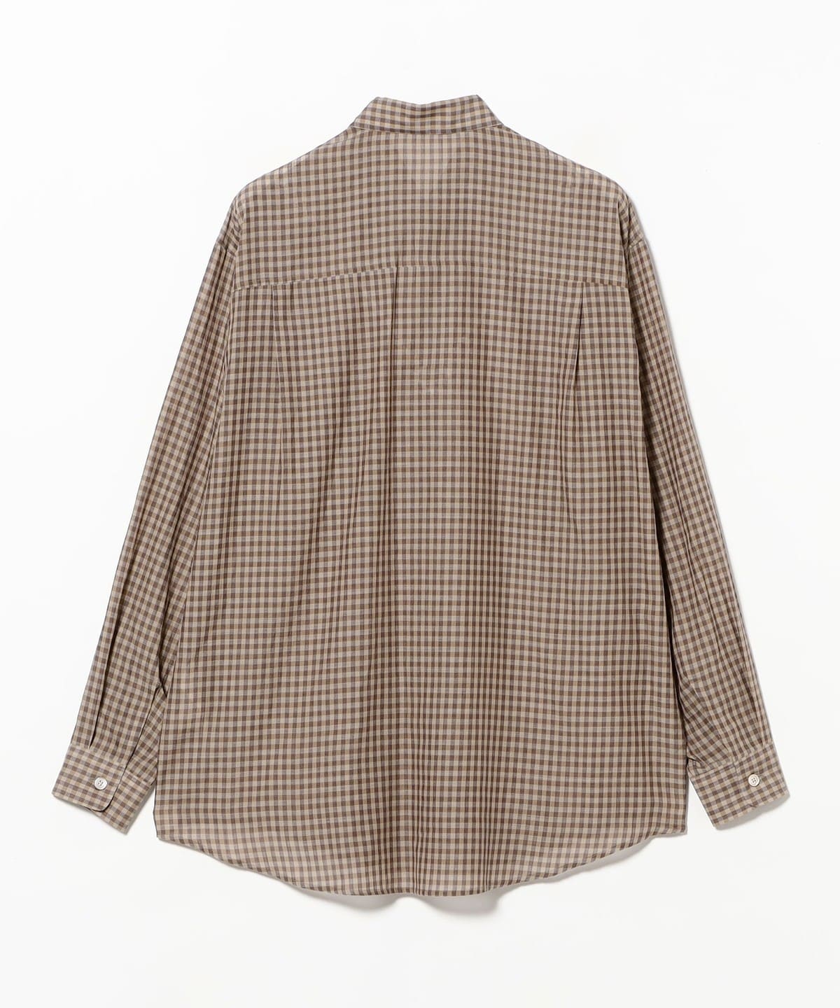 BEAMS（ビームス）AURALEE / AIRY LIGHT COTTON CHECK BIG SHIRT