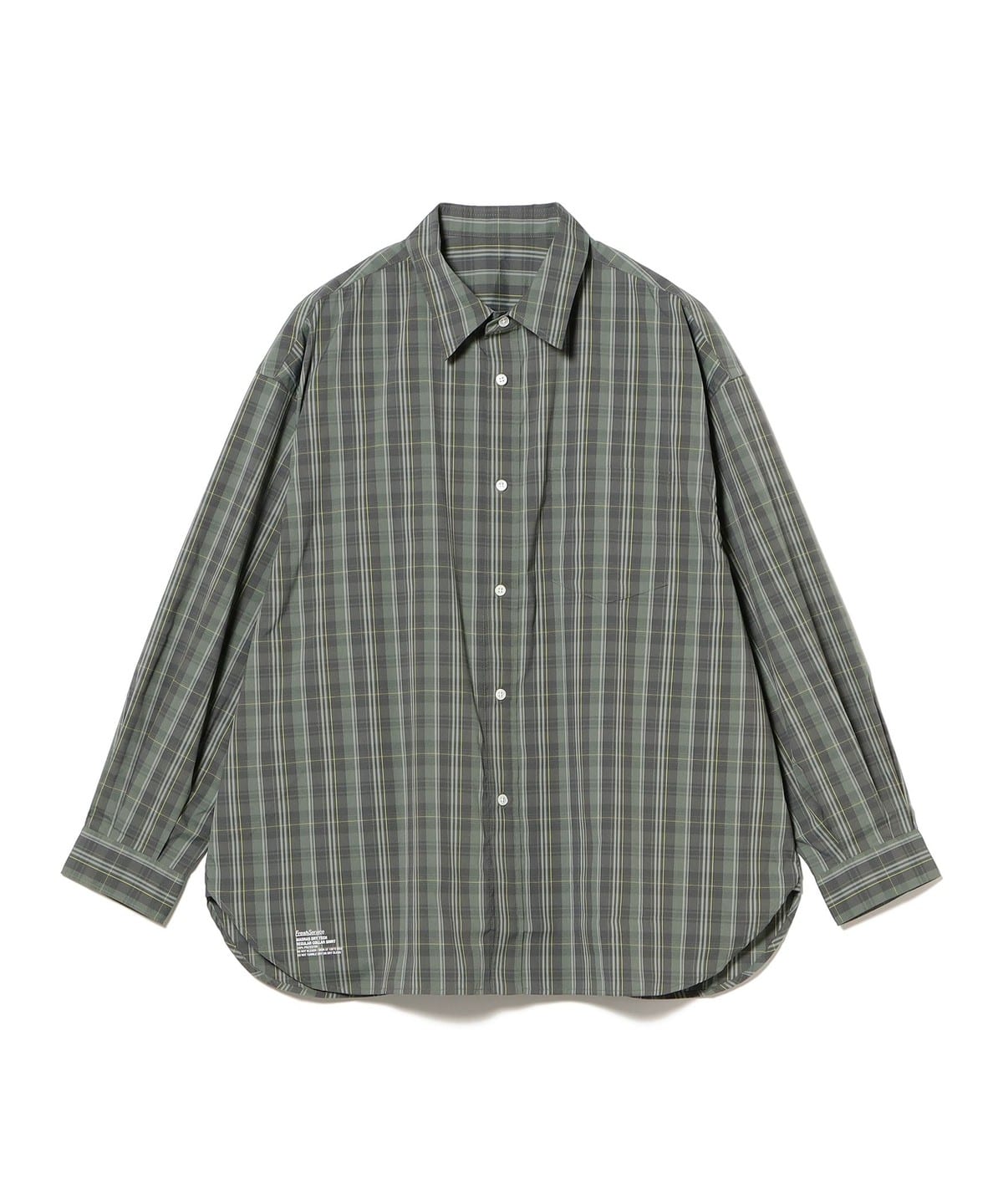 BEAMS（ビームス）FreshService / Madras dry Tech Regular Collar