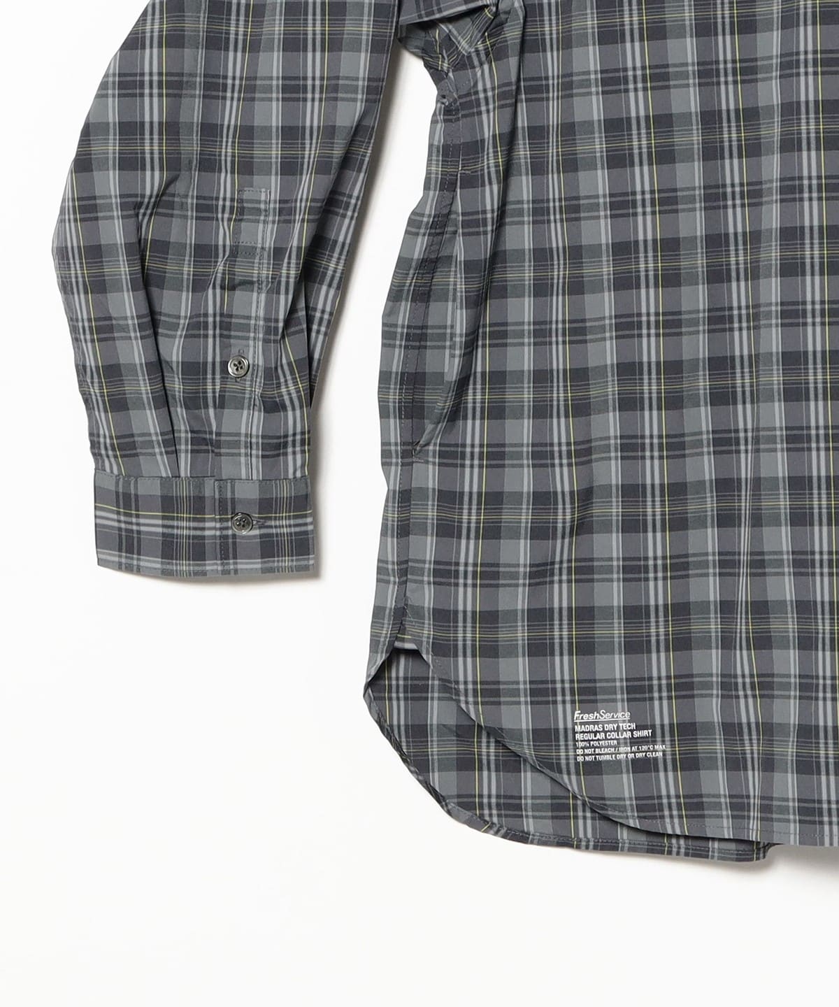 BEAMS（ビームス）FreshService / Madras dry Tech Regular Collar