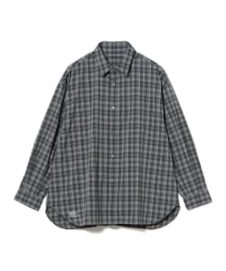 FreshService / Madras dry Tech Regular Collar Shirt