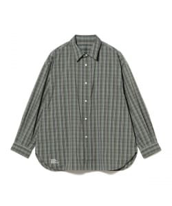 FreshService / Madras dry Tech Regular Collar Shirt