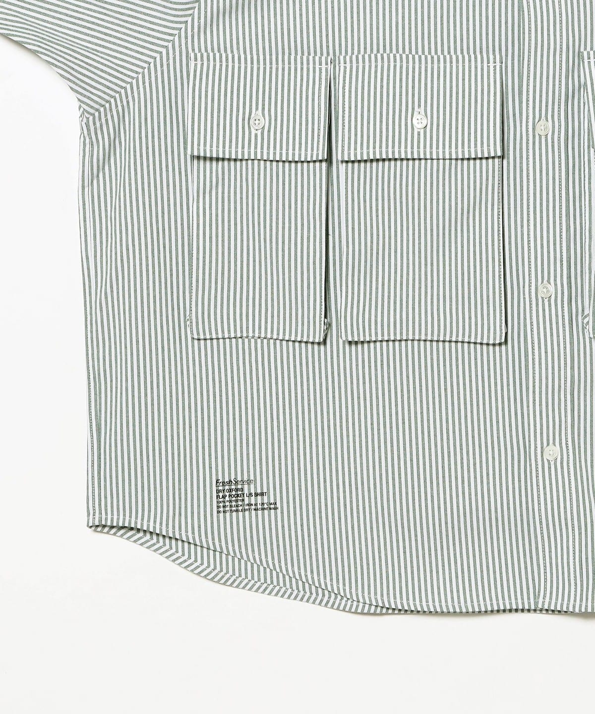 BEAMS（ビームス）FreshService / DRY OXFORD FLAP POCKET L/S SHIRT