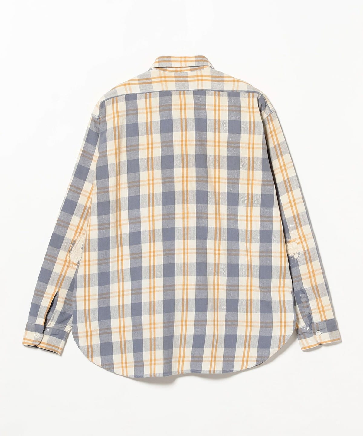 BEAMS（ビームス）BOW WOW / UNIQUE POCKET CHECKED FLANNEL SHIRTT
