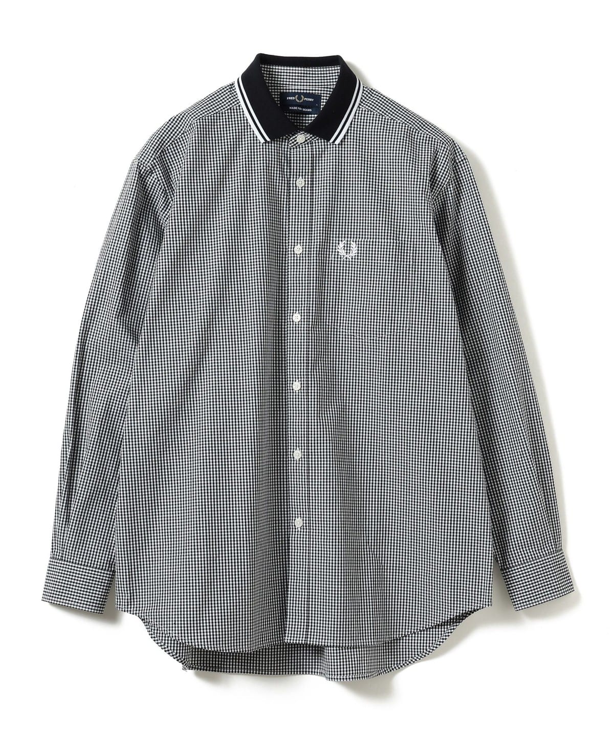 BEAMS（ビームス）【別注】FRED PERRY / Rib Collar Shirt（シャツ