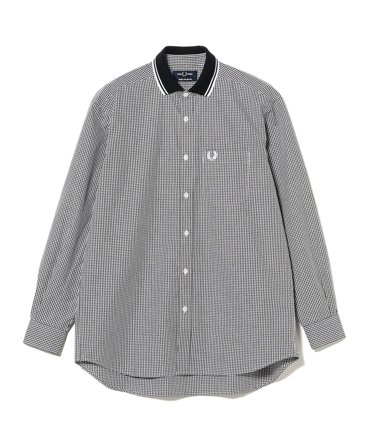 BEAMS（ビームス）【別注】FRED PERRY / Rib Collar Shirt（シャツ