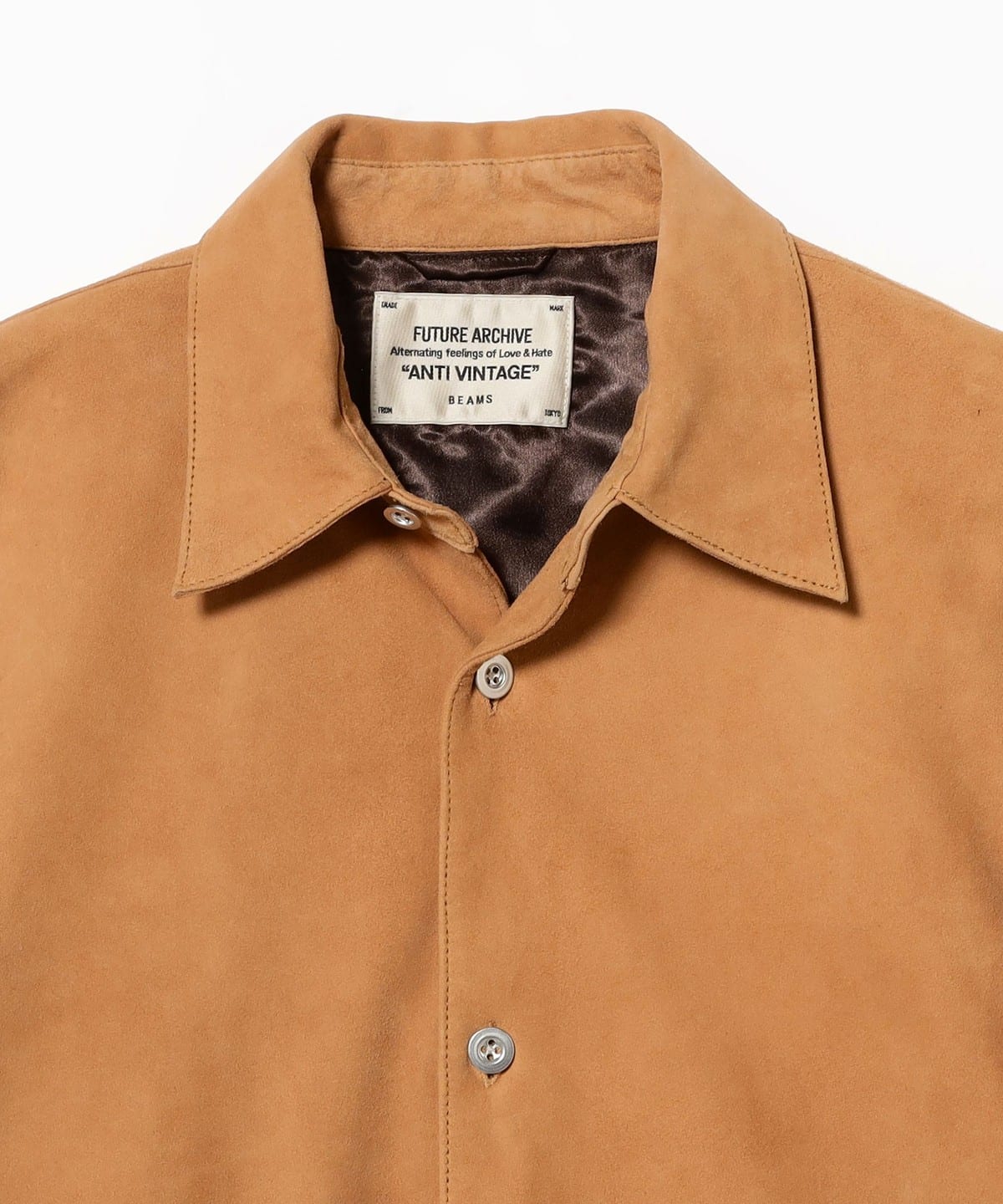 BEAMS（ビームス）FUTURE ARCHIVE / SUEDE SHIRTS（シャツ・ブラウス