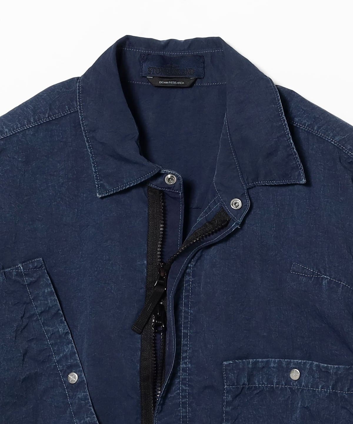 BEAMS（ビームス）STONE ISLAND / HOLLOW FIBRE NYLON INDIGO-TC
