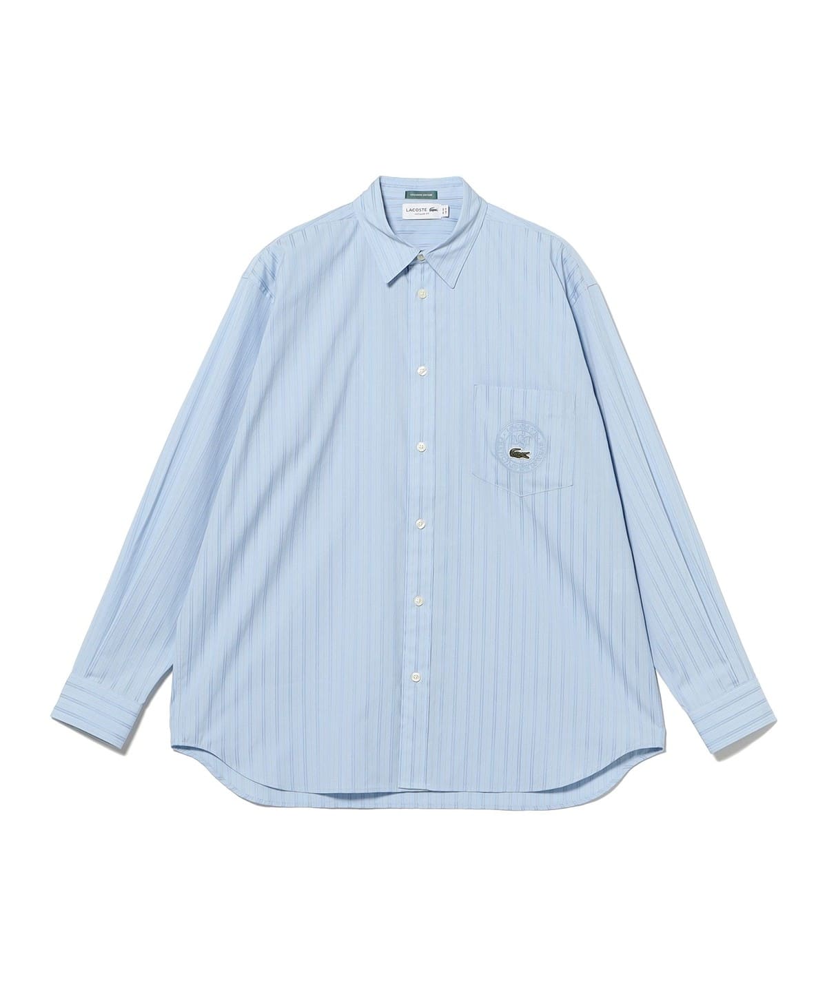 BEAMS（ビームス）【別注】LACOSTE / ストライプ シャツ（シャツ 