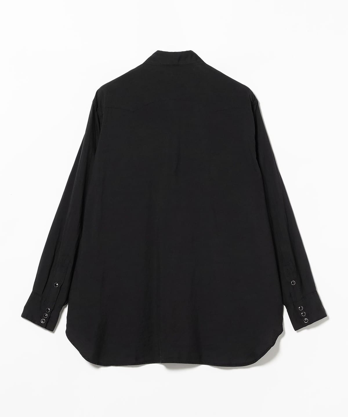 BEAMS（ビームス）COMOLI / SILK GARMENT DYED WESTERN SHIRT（シャツ 