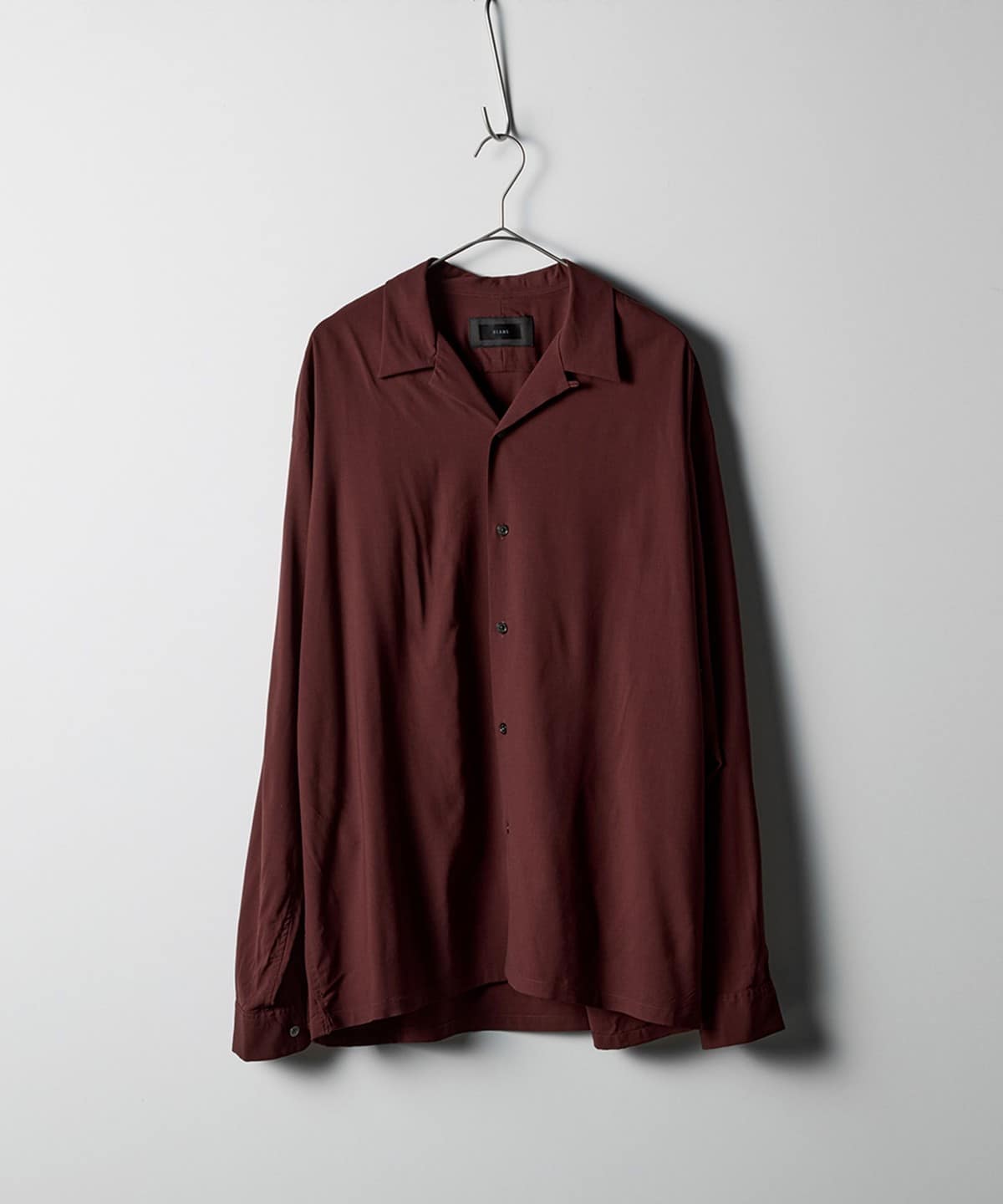a*o様 ブラウン オフショルダー シャツ BEAMS（ビームス）【ショップ限定商品】the A / Light Wool Open